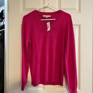 V Neck Loft Sweater